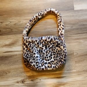 John Galt Animal Print Purse